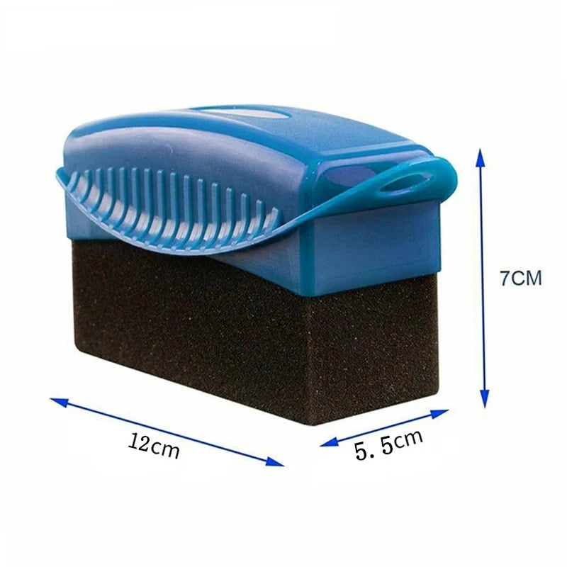 Revitalize Your Wheels with the Ultimate Car Wheel Polishing and Waxing Applicator Sponge Brush - Durable Tire Cleaning Pads with Protective Cover