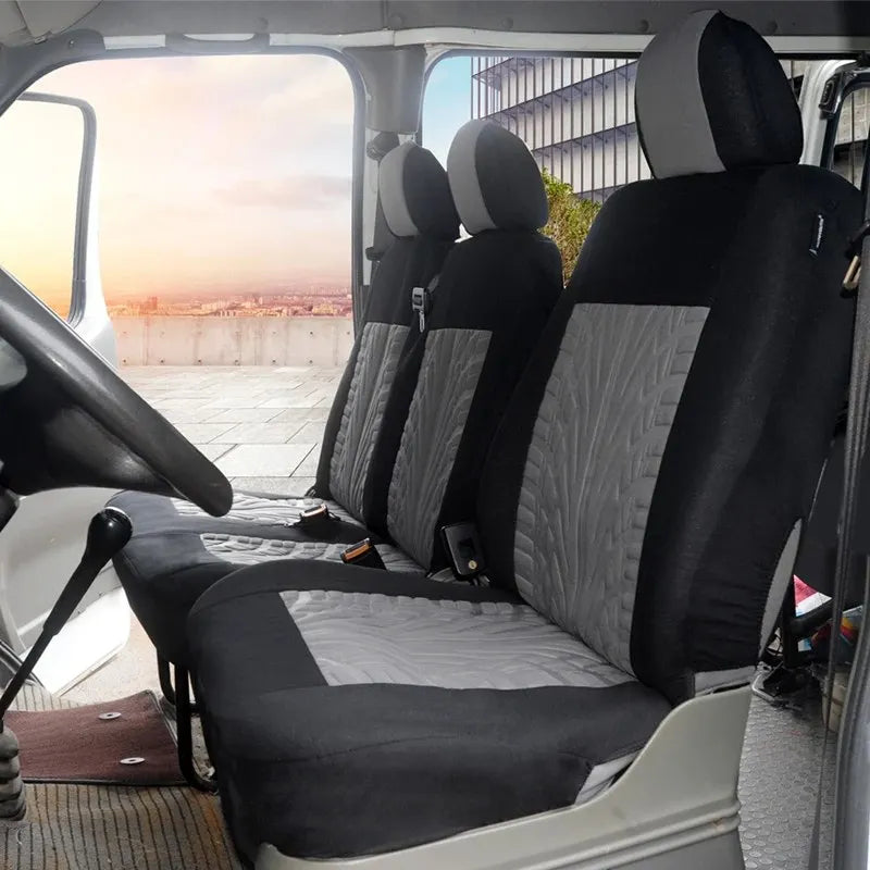 High-Quality Dirt-Resistant Seat Covers for 9-Seater Buses - Available in Multiple Colors