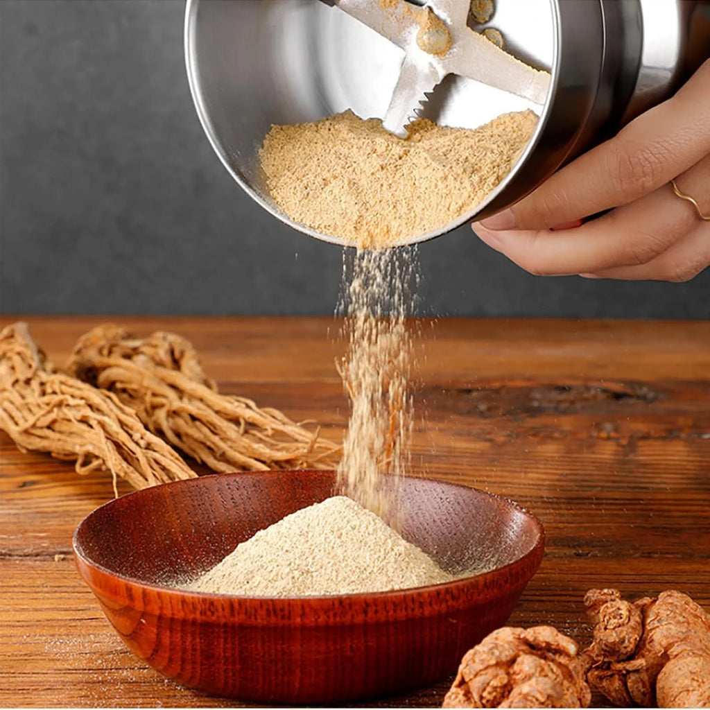 Revolutionize Your Cooking with the 150W Electric Spice Grinder - Grind Coffee, Nuts, and Spices Effortlessly!