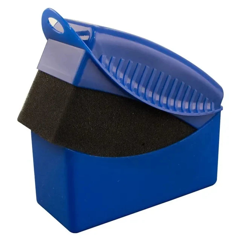 Revitalize Your Wheels with the Ultimate Car Wheel Polishing and Waxing Applicator Sponge Brush - Durable Tire Cleaning Pads with Protective Cover