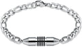 Cylinder Urn Bracelet for Ashes - Leak-Proof Stainless Steel Memorial Jewelry for Humans and Pets, Thoughtful Keepsake Gift