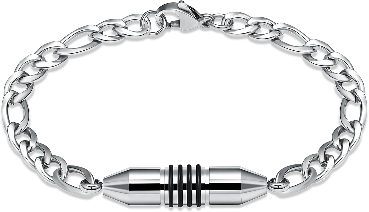 Cylinder Urn Bracelet for Ashes - Leak-Proof Stainless Steel Memorial Jewelry for Humans and Pets, Thoughtful Keepsake Gift