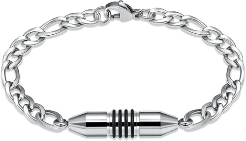 Cylinder Urn Bracelet for Ashes - Leak-Proof Stainless Steel Memorial Jewelry for Humans and Pets, Thoughtful Keepsake Gift