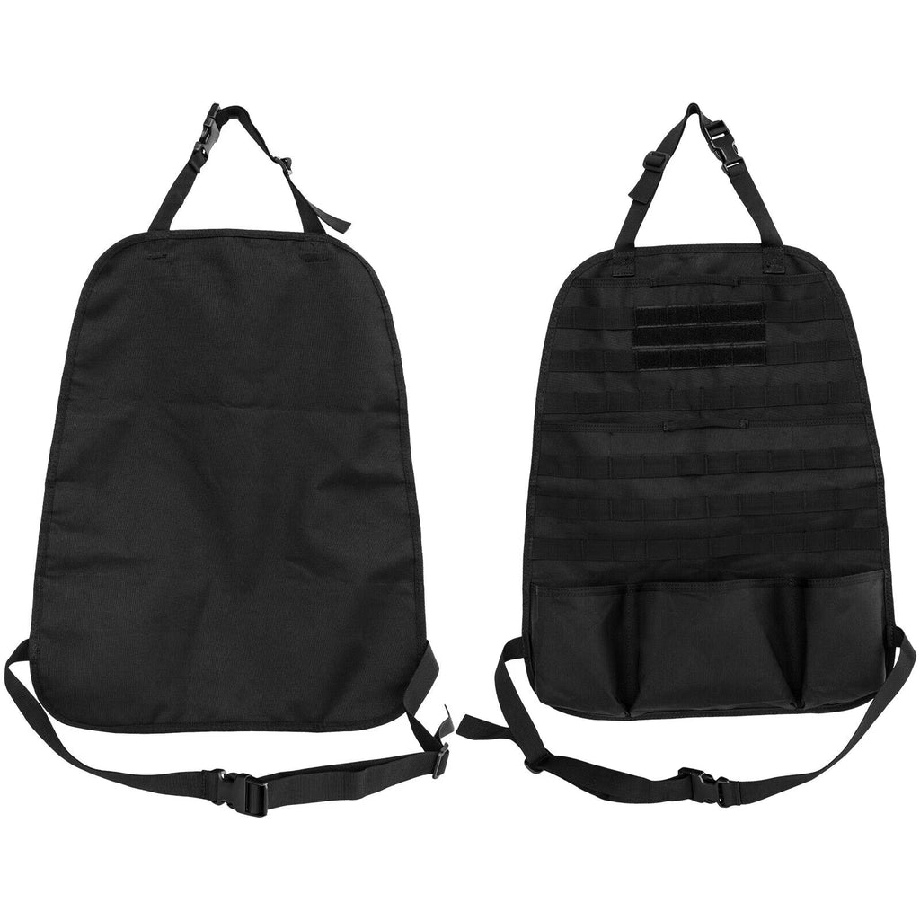 Ultimate Tactical MOLLE Car Back Seat Organizer - Durable Storage Solution for Every Journey