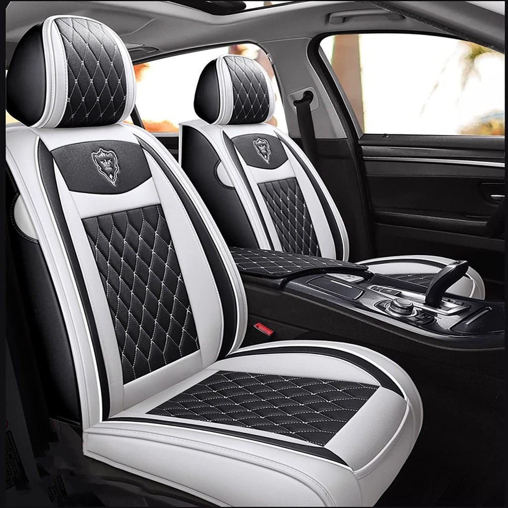Transform Your Ride with Luxurious Universal PU Leather Front Seat Covers