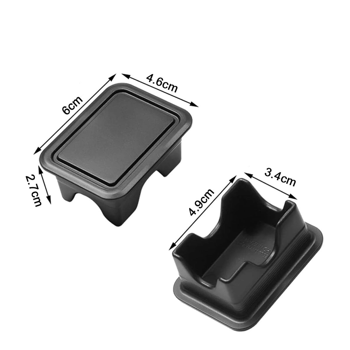Truck Bed Rail Stake Pocket Covers for Dodge Ram 1500 (2019-2023)
