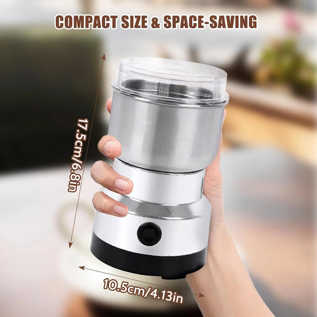Revolutionize Your Cooking with the 150W Electric Spice Grinder - Grind Coffee, Nuts, and Spices Effortlessly!