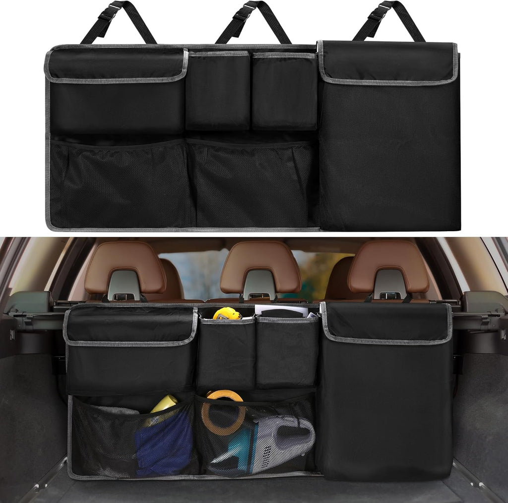 Premium Car Trunk Storage Organizer for Jeep Wrangler JL, JK, Compass, and Grand Cherokee