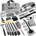 Professional Car Cleaning Kit with High-Power Vacuum and 31 Detailing Accessories