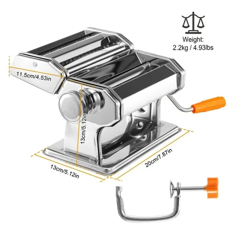 Craft Authentic Pasta at Home with Our Premium Fettuccine Noodle Maker Roller Machine
