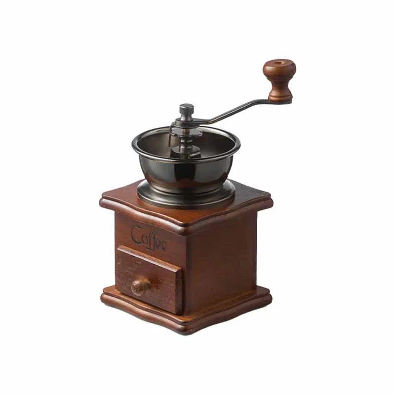 Transform Your Coffee Experience with the Vintage Manual Coffee Grinder – Perfect for Baristas and Coffee Lovers!