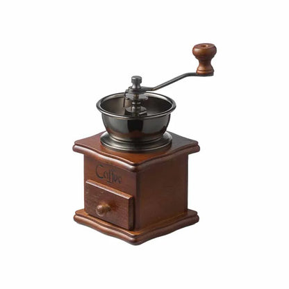 Transform Your Coffee Experience with the Vintage Manual Coffee Grinder – Perfect for Baristas and Coffee Lovers!