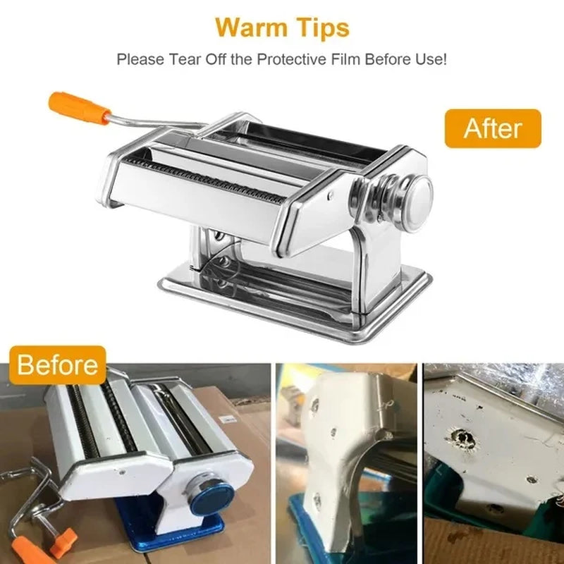 Craft Authentic Pasta at Home with Our Premium Fettuccine Noodle Maker Roller Machine