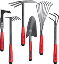 Elevate Your Gardening Experience with the 3-Piece Aluminum Garden Tool Set - Perfect Trowel, Cultivator, and Pruning Shear Gift Set in Stylish Purple & Blue