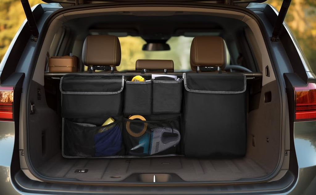 Premium Car Trunk Storage Organizer for Jeep Wrangler JL, JK, Compass, and Grand Cherokee
