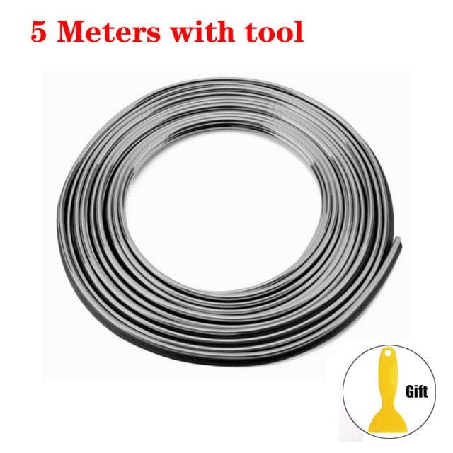 Universal Car Moulding Decoration Flexible Strips Car Interior Moulding Trim Interior Auto Moldings Car Cover Trim Car Interior Trim Strip Automobile Motor Exterior Decoration Moulding Trim Strip Car Interior Moulding Trim Door Car-styling