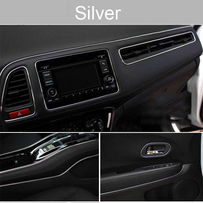 Universal Car Moulding Decoration Flexible Strips Car Interior Moulding Trim Interior Auto Moldings Car Cover Trim Car Interior Trim Strip Automobile Motor Exterior Decoration Moulding Trim Strip Car Interior Moulding Trim Door Car-styling